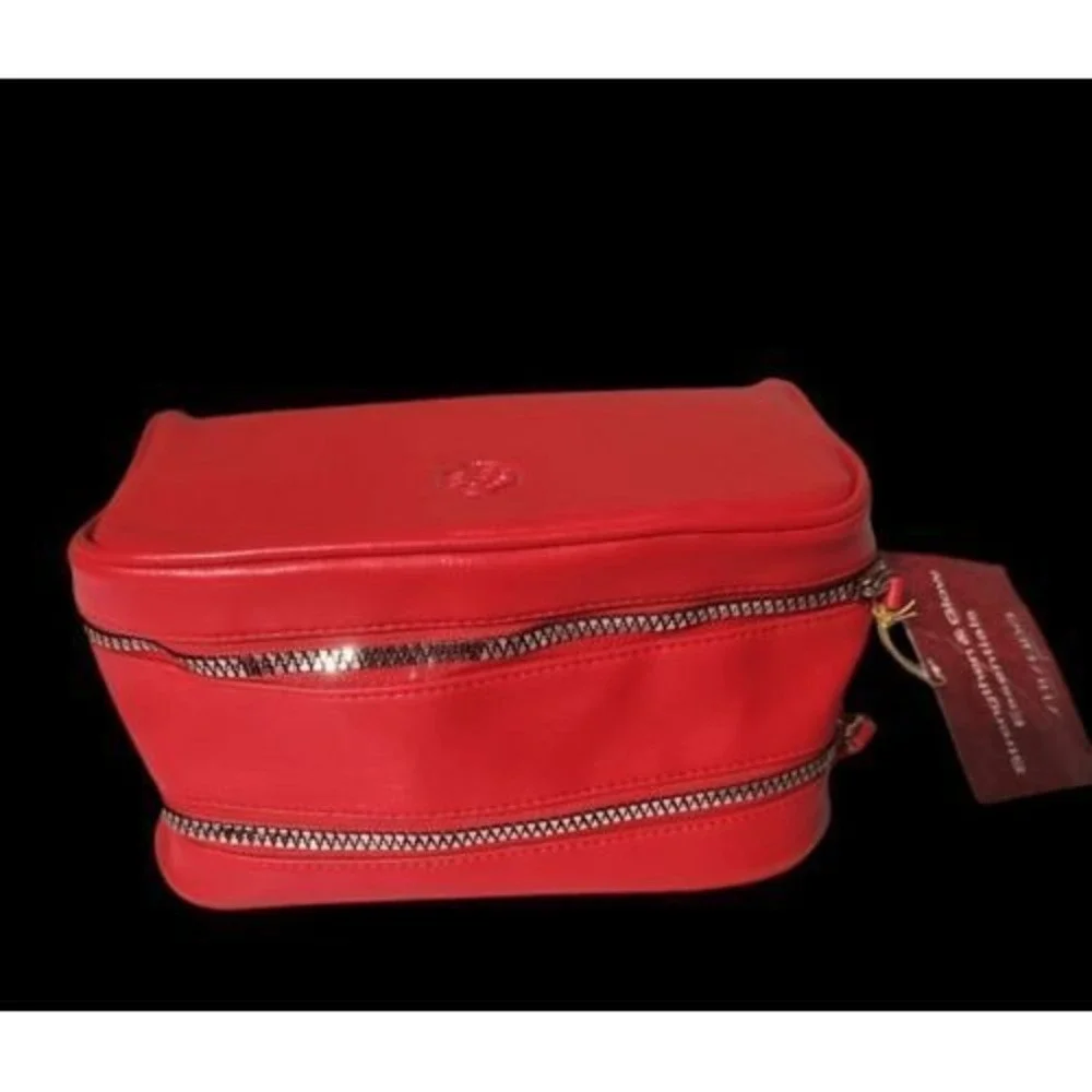 NEW Shiseido Ginza Tokyo Softener 150ml/5oz with‎ Red Beauty Bag Set
